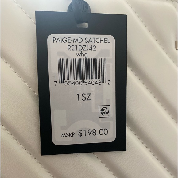 𝐃𝐊𝐍𝐘 Quilted Satchel - Picture 5 of 7